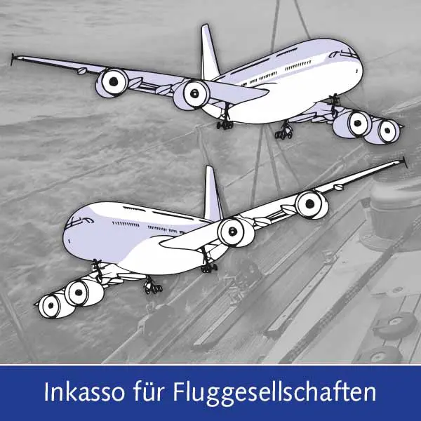 Fluggesellschaften-Inkasso